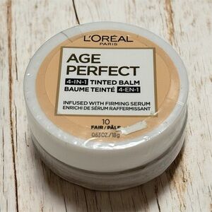LOreal Paris Age Perfect 4-in-1 Tinted Face Balm Foundation Fair 0.61oz #10 Fair